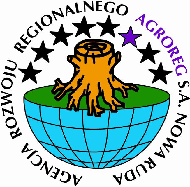 obraz przedstawia logotyp Agencji Rozwoju Regionalnego „AGROREG” S. A. 