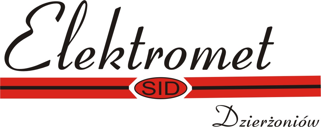obraz przedstawia logotyp firmy ELEKROMET Spółdzielnia Inwalidów