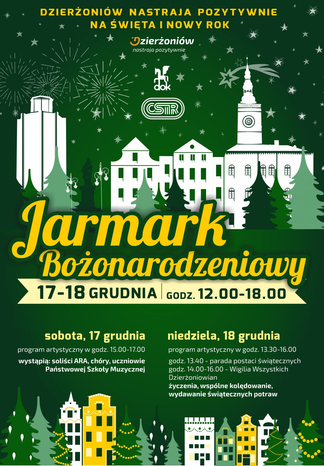 Jarmark  świąteczny  plakat