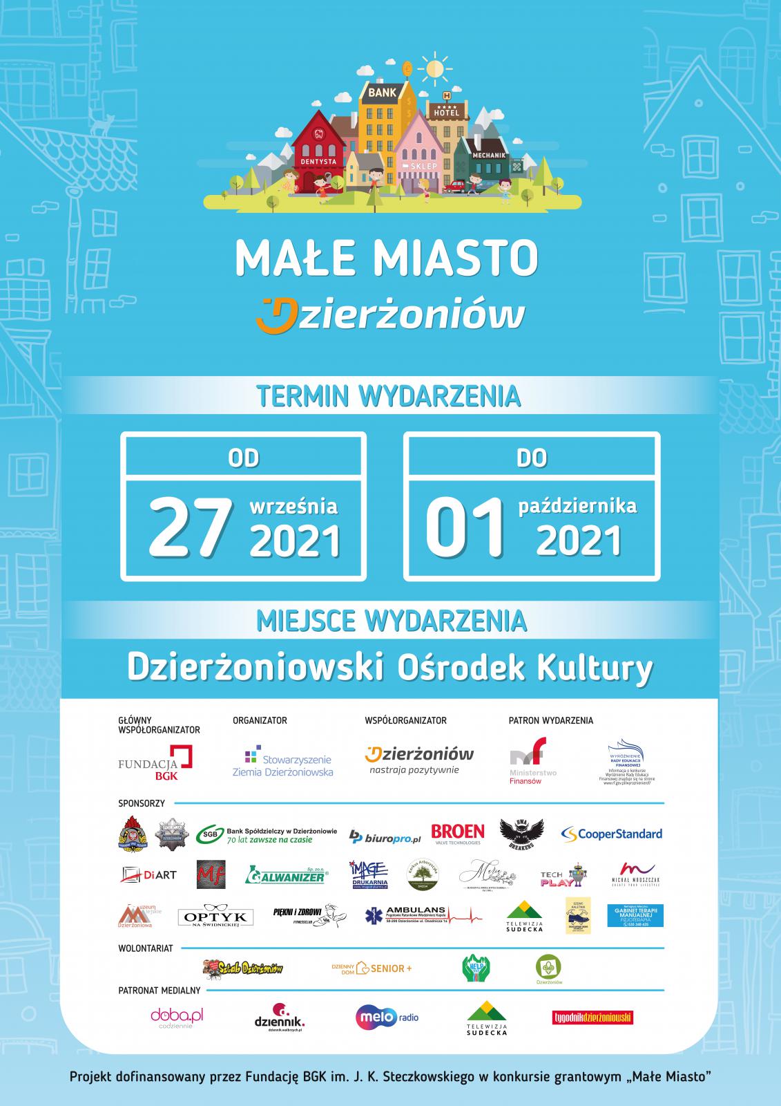 Plakat Małe Miasto Dzierżoniów