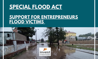 Special flood act - support for entrepreneurs affected by floods