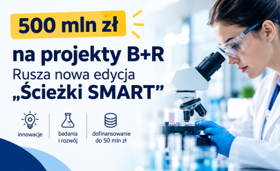 Grafika informująca o nowej edycji programu „Ścieżka SMART”