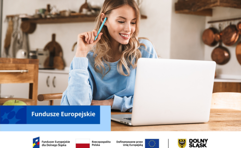 Poster informing about the development loan offered by the Karkonosze Regional Development Agency