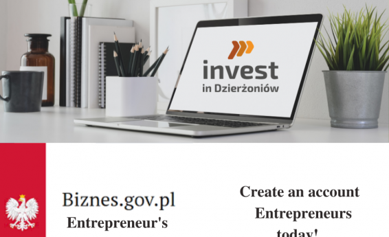 Biznes.gov.pl create an entrepreneur account today!