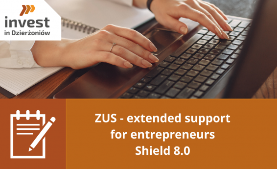  ZUS - extended support for entrepreneurs Shield 8.0