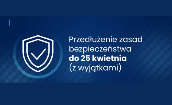 Przedłużenie obostrzeń do 25 kwietnia
