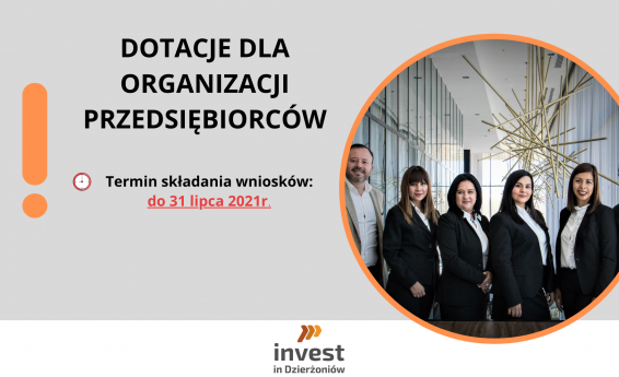 Dotacje dla organizacji przedsiębiorców