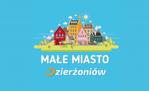 Logotyp projektu Małe Miasto Dzierżoniów 