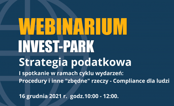 Strategia Podatkowa Webinar