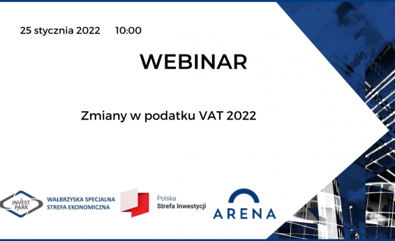 zmiany w podatku VAT - webinar