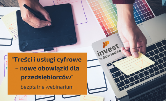  webinarium "Treści i usługi cyfrowe – nowe obowiązki dla przedsiębiorców"