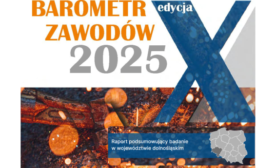 Barometr Zawodów 2025. Grafika dekoracyjna