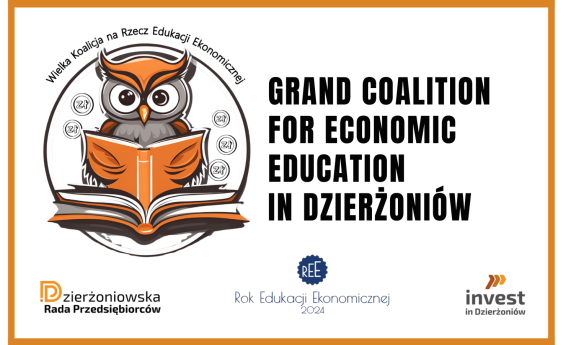 Grand Coalition For Economic Education In Dzierżoniów logo